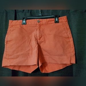Banana Republic Hampton Fit Coral Shorts SZ 6